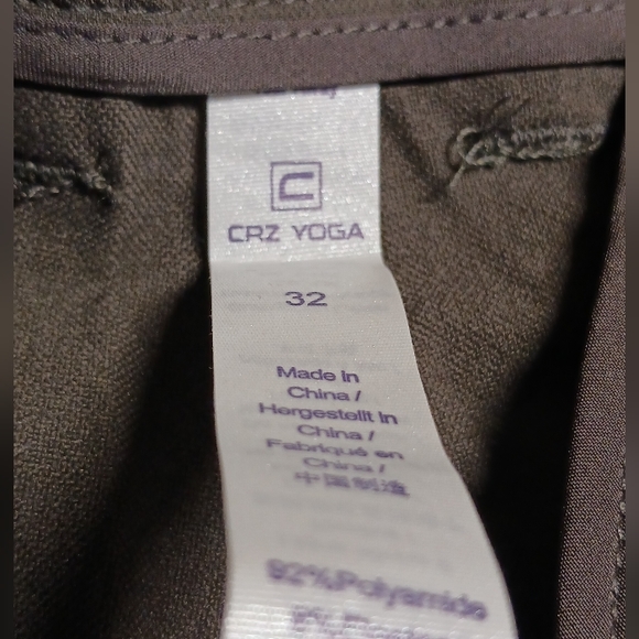 CRZ YOGA men's casual pants, size 32 - Picture 6 of 6